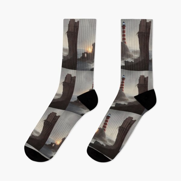 Item preview, Post Apocalyptic Lighthouse designed and sold by Ameiva-Apparel.