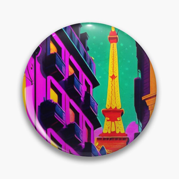Item preview, Parisian Street designed and sold by ArtFactoryAI.