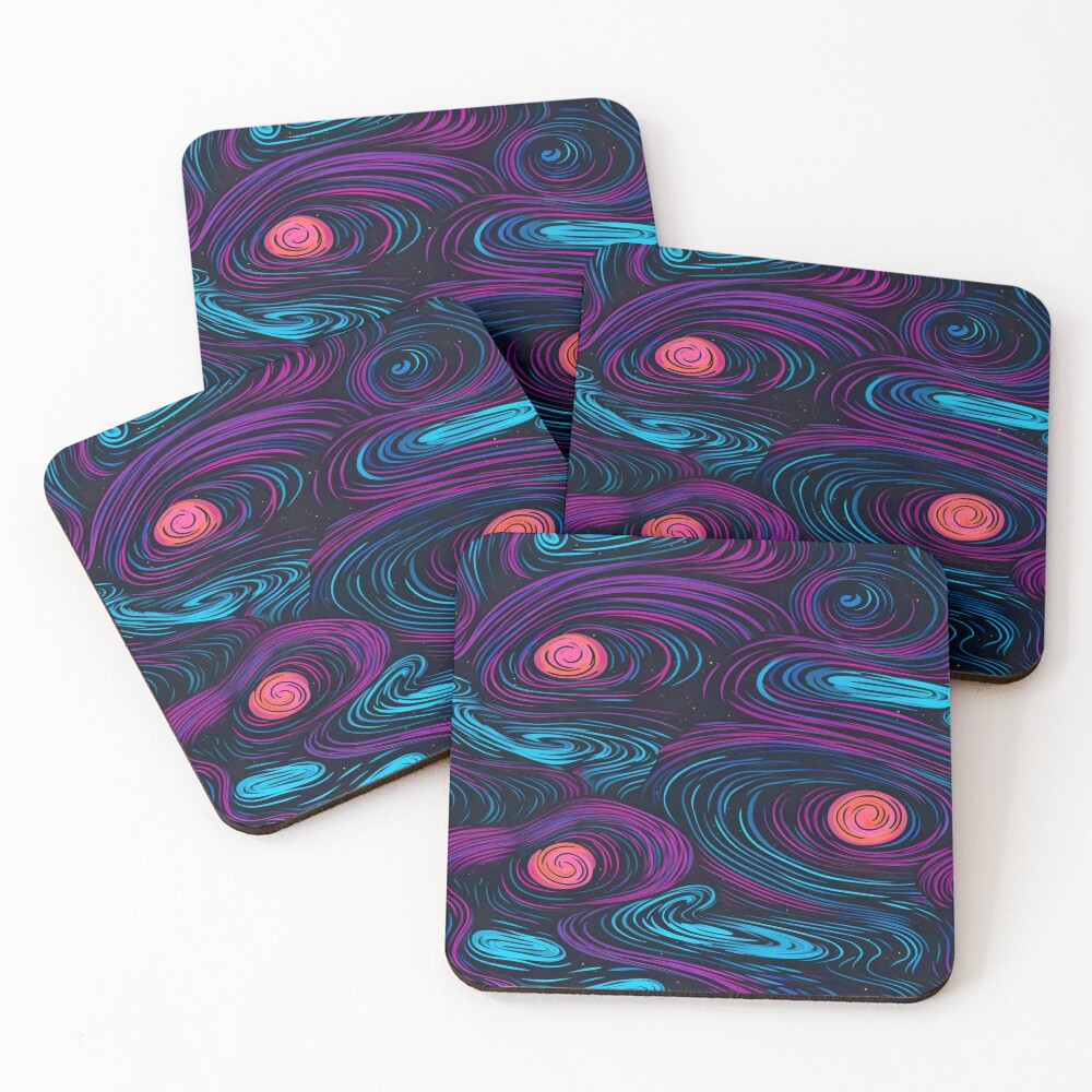 Item preview, Coasters (Set of 4) designed and sold by PyroCybin.