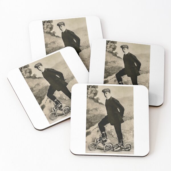 Item preview, Bicycle Roller Skates 1910 designed and sold by Daniel Hagerman.