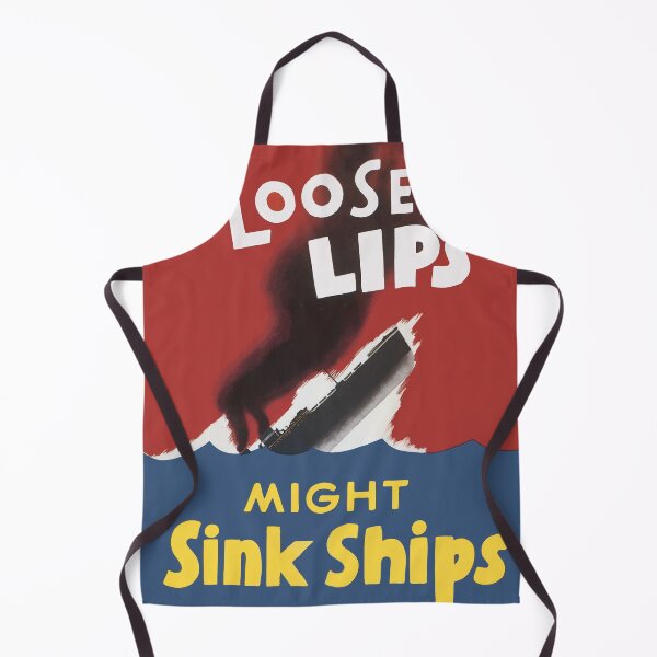 Item preview, The Loose Lips (Might Sink Ships) designed and sold by franklinprintco.