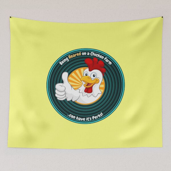 Item preview, Funny Chicken Farm Design  designed and sold by CoyoteGifts.