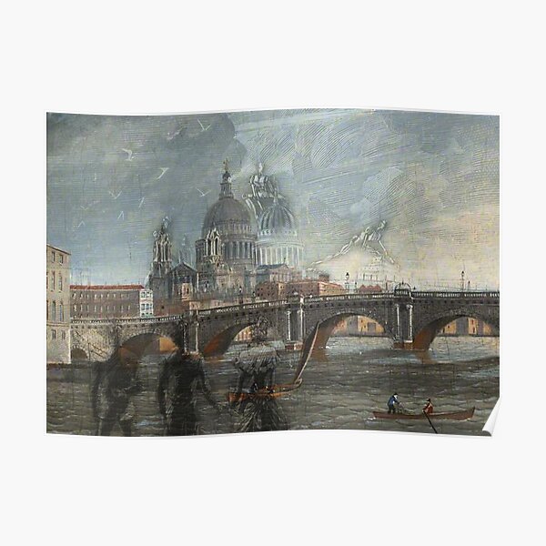 Black friars Bridge Poster