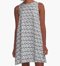 Raumschiff Erde inspiriert Design A-Linien Kleid
