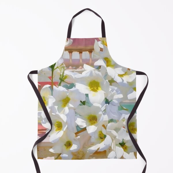 Item preview, White Blossoms on a Porch designed and sold by Dana Roper.