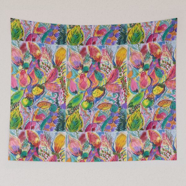 Item preview, Flora Sunday from Original Soft Pastel Painting VIVBRAD Design Collection  designed and sold by vivbrad.