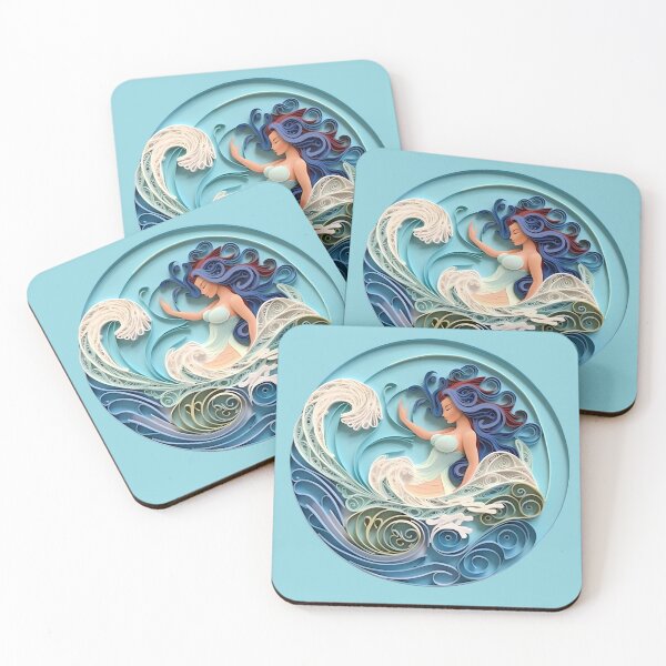 Item preview, Mermaids Under the Sea designed and sold by AdiRemba.