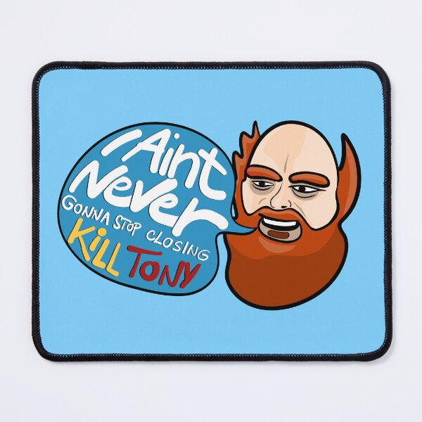 Item preview, I Ain't Never Gonna Stop! William Montgomery Kill Tony Podcast Merch & Gifts designed and sold by Kill Tony Fan Designs.