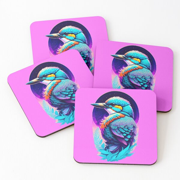 Item preview, Stylized Kingfisher Bird designed and sold by Aww_To_Z Animals.