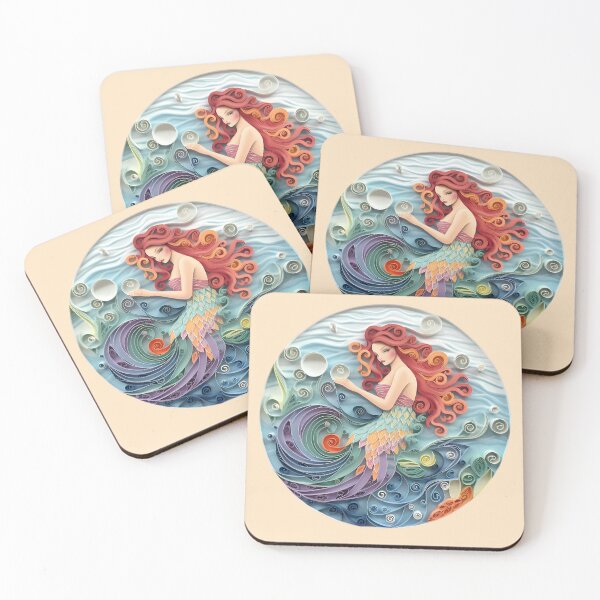 Item preview, Mermaids Art from the Heart designed and sold by AdiRemba.