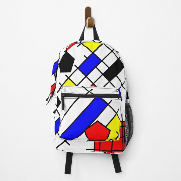 Item preview, Composition inspired in Mondrian and Kandisnky with a touch of Miró designed and sold by hermarartonline.