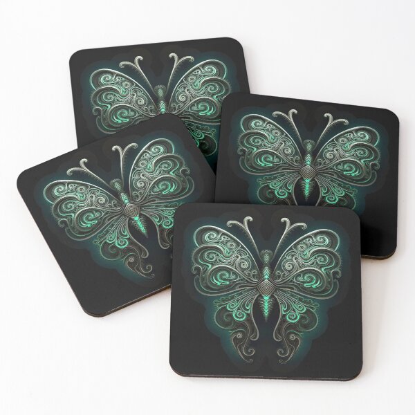 Item preview, viking butterfly, butterfly, green butterfly, ornament viking designed and sold by PRYMULLART.