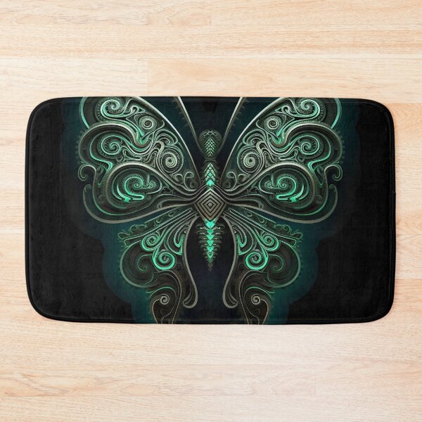 Item preview, viking butterfly, butterfly, green butterfly, ornament viking designed and sold by PRYMULLART.