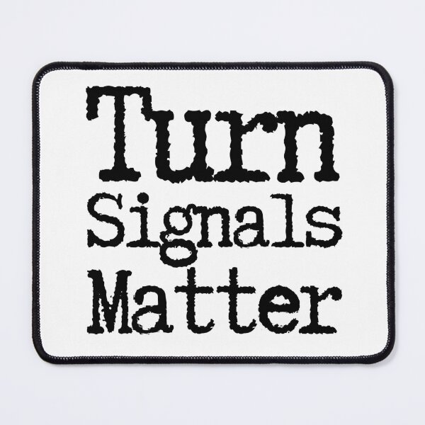 Item preview, Turn Signals Matter Black Letter Typewriter Font designed and sold by GFamilyC.