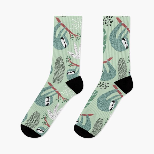 Item preview, Nice sloth hanging on a tree designed and sold by MocaCreative.