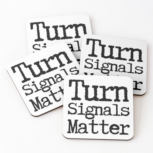 Item preview, Turn Signals Matter Black Letter Typewriter Font designed and sold by GFamilyC.