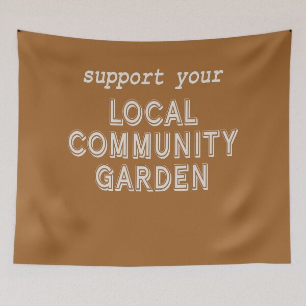 Item preview, Support Your Local Community Garden! designed and sold by Spiritsunflower.