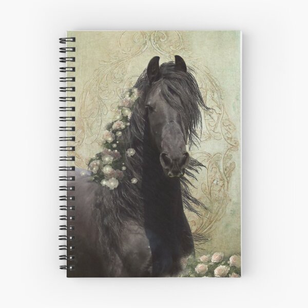Item preview, horse, horses, Friesian horse, Black Beauty, designed and sold by GraphicsiteShop.