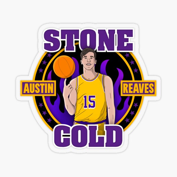 Stone Cold - Austin Reaves - Los Angeles Basketball Sticker for