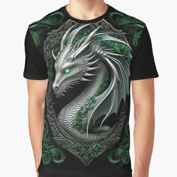 Artikel-Vorschau von Wikinger-Drache, grüner Drache, Wikinger-Ornament, für Papa, Papa, alles Gute zum Vatertag, für den Ehemann, designt und verkauft von PRYMULLART.