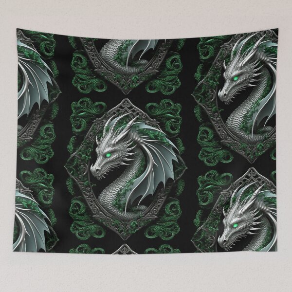 Item preview, Viking dragon, green dragon, viking ornament, for dad, dad, happy dads day, for the husband designed and sold by PRYMULLART.
