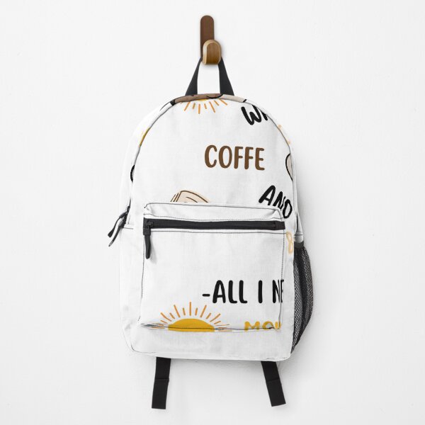 Item preview, All I Need Is Mornings With Coffee And A Book designed and sold by BuddyBuilder.