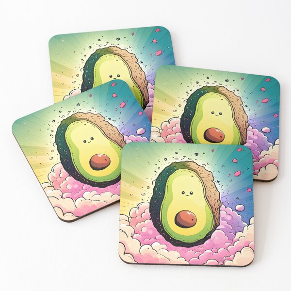 Item preview, Happy Avocado designed and sold by CuriousHeart.