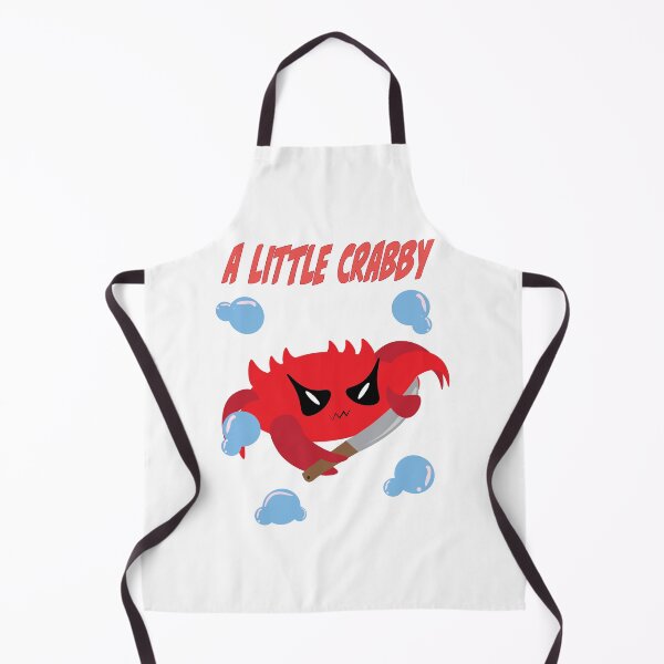 Item preview, A Little Crabby -  Crab holding a knife designed and sold by DesignsbyJBird.