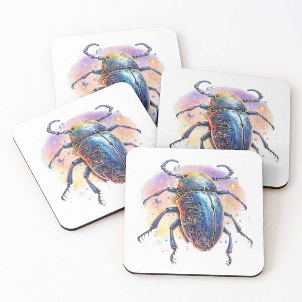 Item preview, Cosmic Beetle designed and sold by Moth & Antler Media.