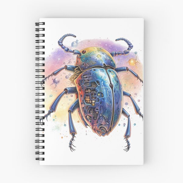 Item preview, Cosmic Beetle designed and sold by Moth & Antler Media.
