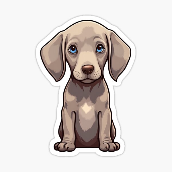 Weimaraner Stickers for Sale, Free US Shipping