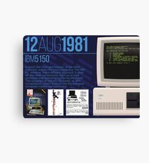IBM 5150 - Computing History Canvas Print