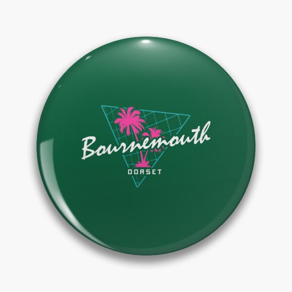 Item preview, Retro 80s Neon _Bournemouth_ Vintage Dorset   designed and sold by MyclothingArttt.