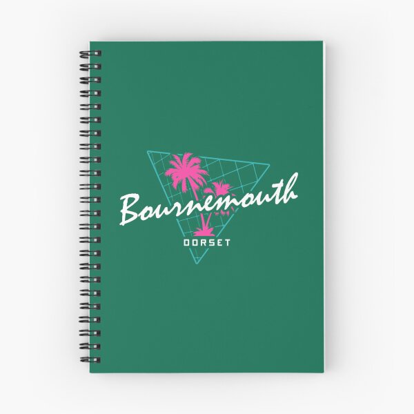 Item preview, Retro 80s Neon _Bournemouth_ Vintage Dorset   designed and sold by MyclothingArttt.