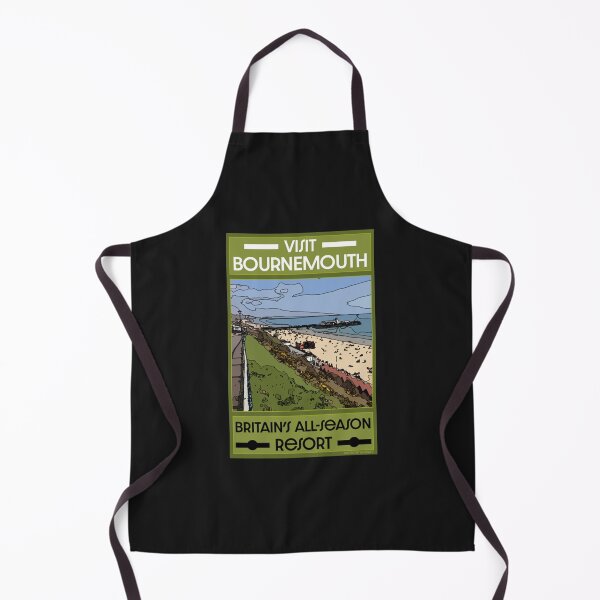Item preview, Vintage Bournemouth Retro Art s -  Inspired Travel s - Bournemouth Seaside designed and sold by MyclothingArttt.