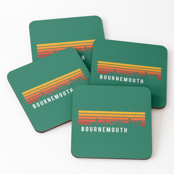 Item preview, Vintage Bournemouth Cityscape Retro Skyline    designed and sold by MyclothingArttt.