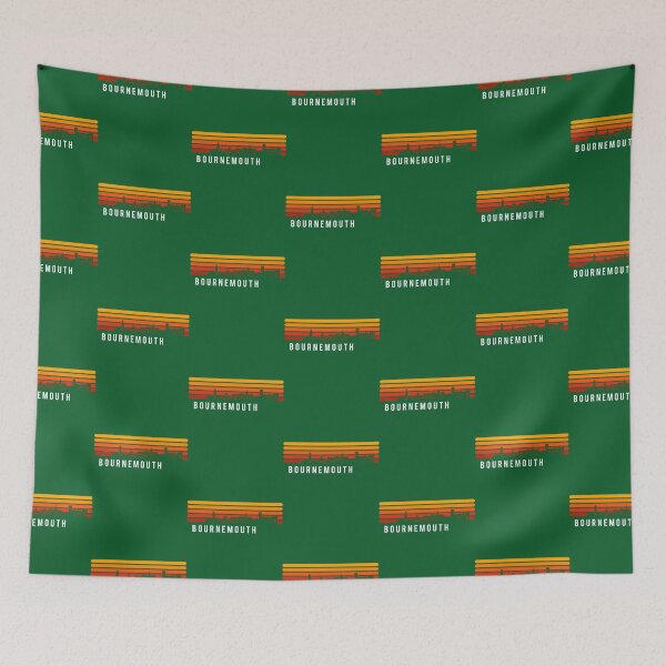 Item preview, Vintage Bournemouth Cityscape Retro Skyline    designed and sold by MyclothingArttt.