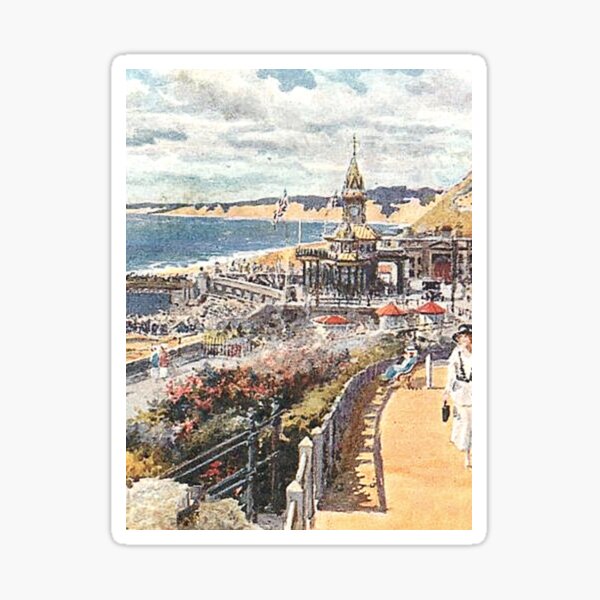 Item preview, The Pier Approach, Looking West, Bournemouth, Dorset, England   designed and sold by MyclothingArttt.