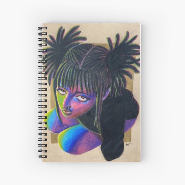 Colorful Girl Spiral Notebook