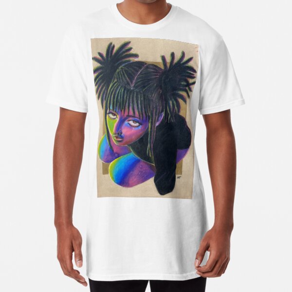 Colorful Girl Long T-Shirt