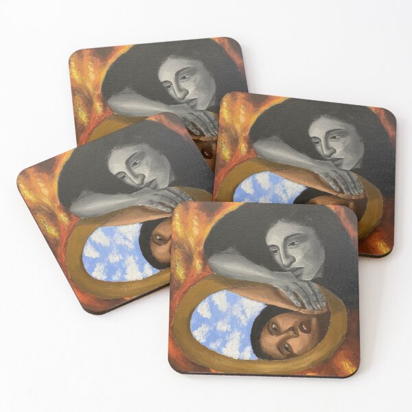 Item preview, Woman Looking In a Mirror designed and sold by solaalonza.