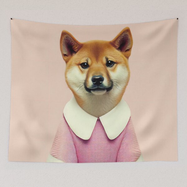 Item preview, Shiba's Kingdom where the Moon rises  designed and sold by StyleSyndicatio.