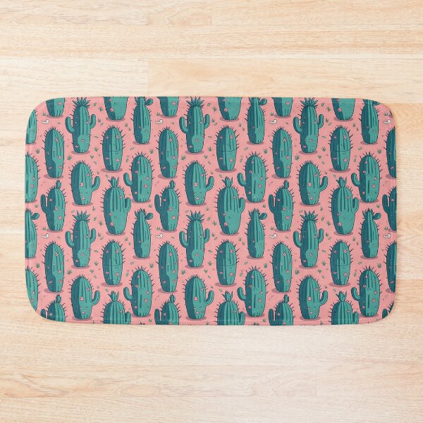 Item preview, Pink cactus pattern designed and sold by HarshBrown.