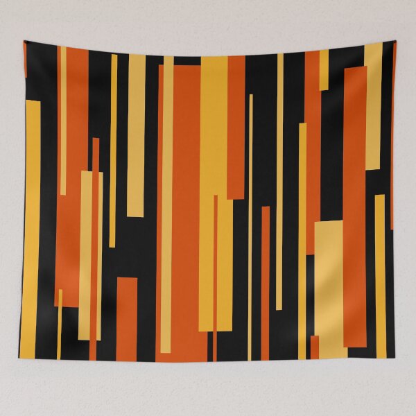 Item preview, Modern Tiger - Retro Midcentury Abstract designed and sold by MellowCat.