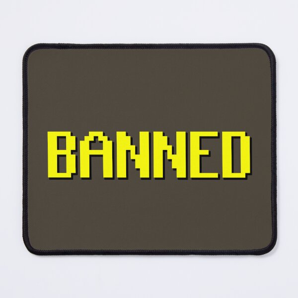Item preview, OSRS Meme BANNED designed and sold by RedPremium.
