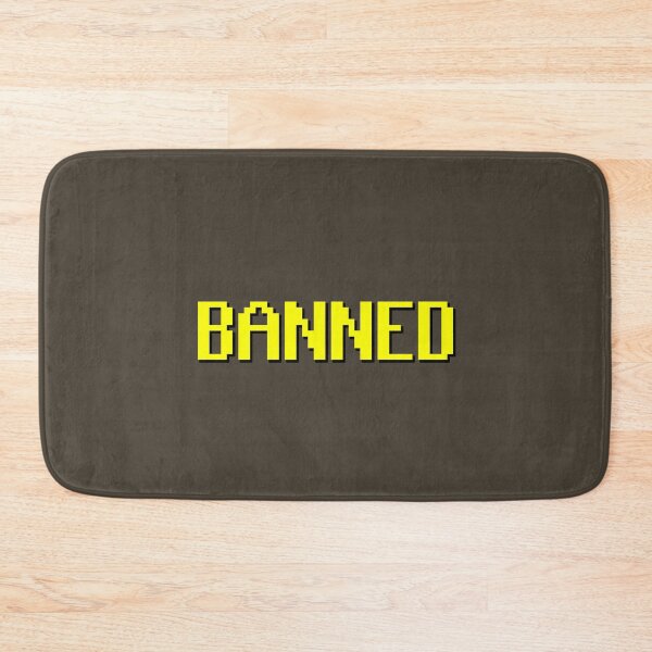 Item preview, OSRS Meme BANNED designed and sold by RedPremium.