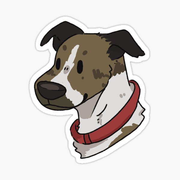 Bowie - Whippet Sticker
