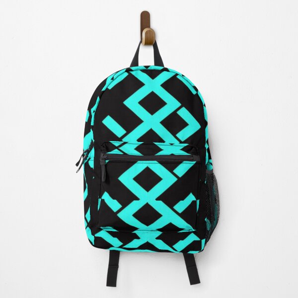 Item preview, Cyan black pattern designed and sold by Artcolage87.