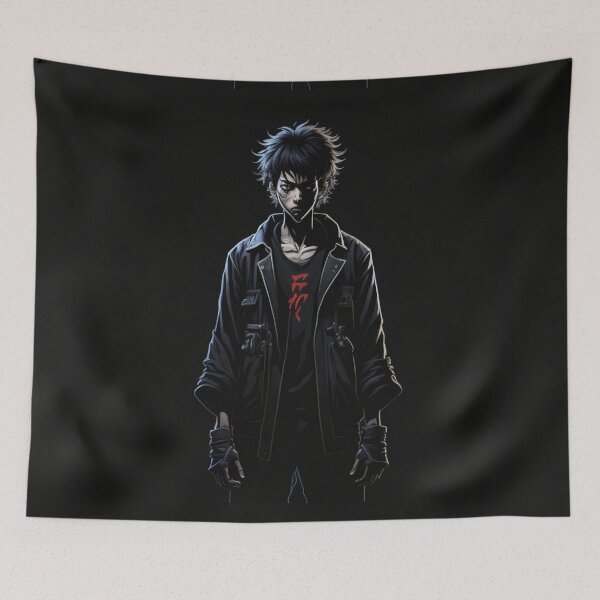 Item preview, Eclipse of Darkness: Grim Minimalist Portrait designed and sold by TheZIg.