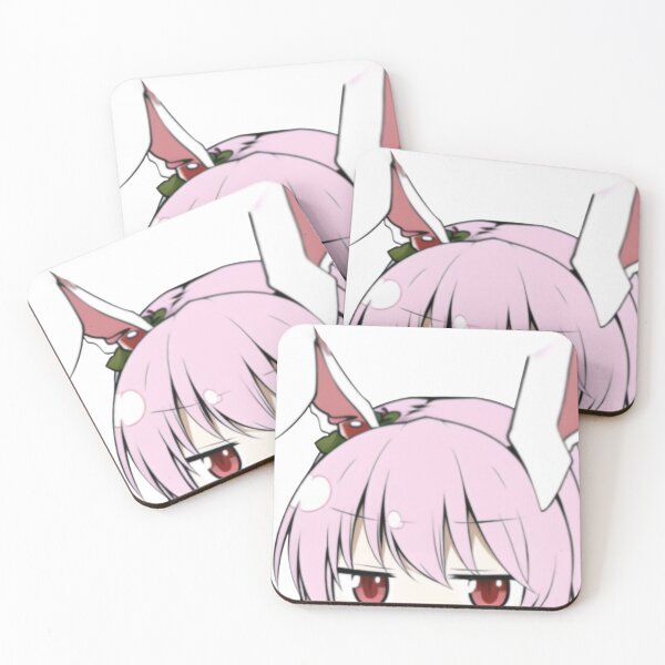 Item preview, Reisen Udongein Inaba Car Peeker Sticker designed and sold by weebbreechan.